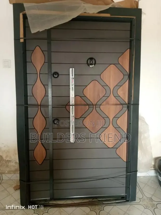 Modern Entrance Executive One Half Security Door Set · Photo 1