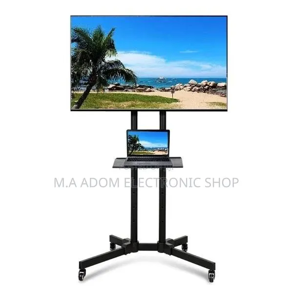 Mobile Tv Cart With Rolling Wheels Suitable for Screens 32 · Photo 1