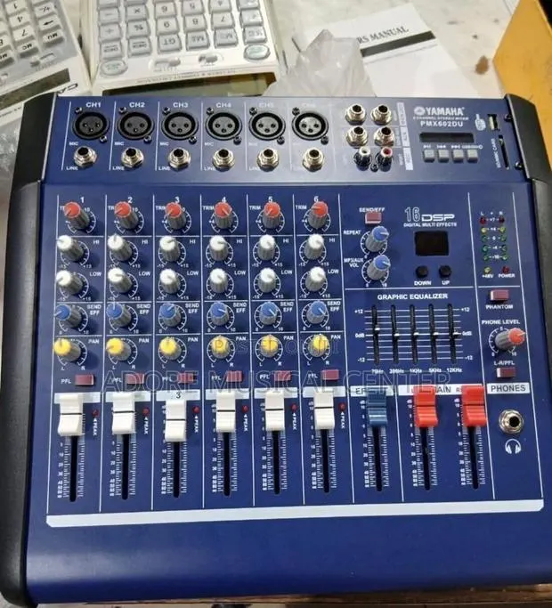 Yamaha Pmx6 Powered Mixer 6channels · Photo 1
