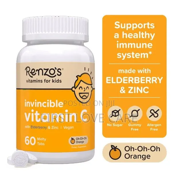 Renzo’S Vitamins for Kids Invincible Vitamin C for Kids With Acelora · Photo 1