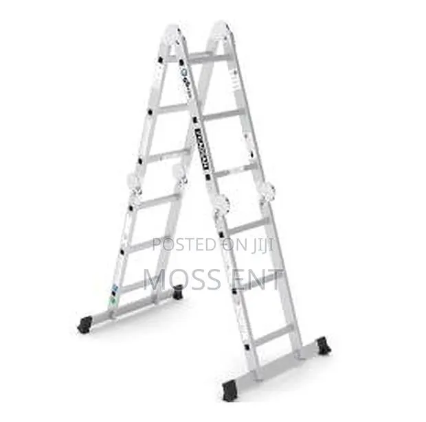 Cm 4x3 Hercules Foldable Multipurpose Ladder Alu - Cm-Hr012 · Photo 1