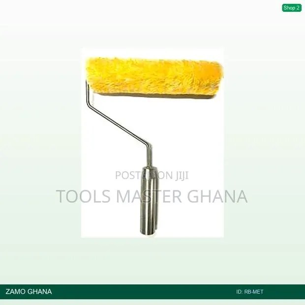Roller Brush 9 Inch Metal Handle - Rb-Met · Photo 1