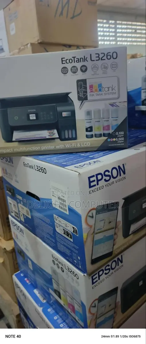 EcoTank L3260 Multifunction Wi-Fi Ink Tank A4 Printer · Photo 1