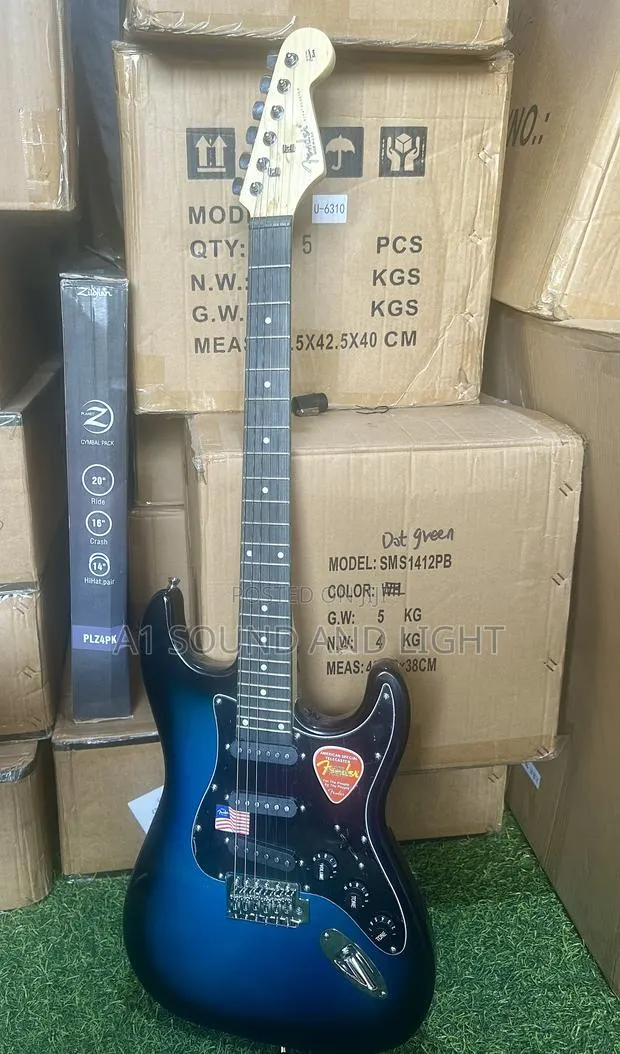 Fender Stratocaster Electric/Lead Guitar - Blue · Photo 1