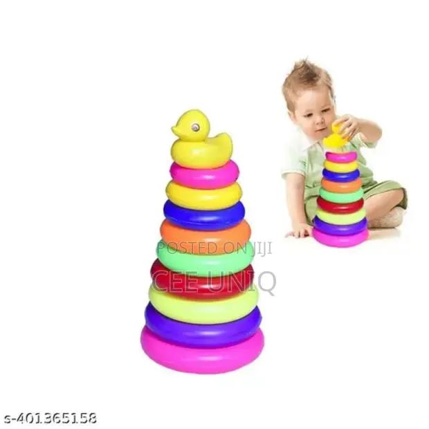 Rainbow Stacking Ring Toys for Kids · Photo 1