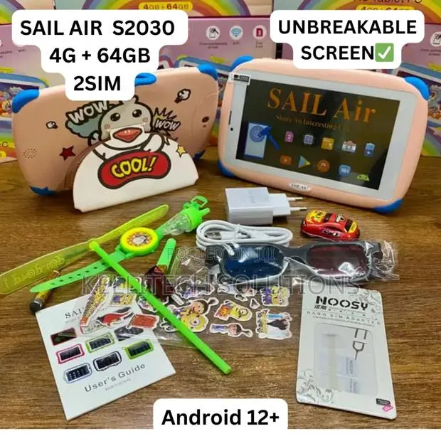 Sailair S360 Kid's Tablet, 4gb RAM 64gb Rom Unbreakable · Photo 1