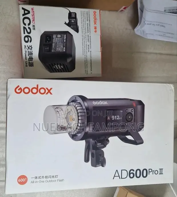 Godox AD600 Pro II, Outdoor Battery AC26 Power Unit for Indoor Use · Photo 1