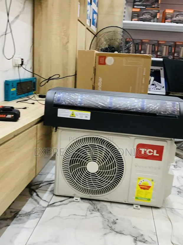 Eco Mode Function Split TCL 1.5hp Dark Grey Inverter · Photo 1