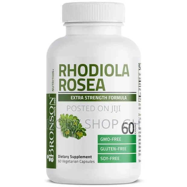 Bronson Rhodiola Rosea Capsules - Brain, Stress and Mood Support · Photo 1