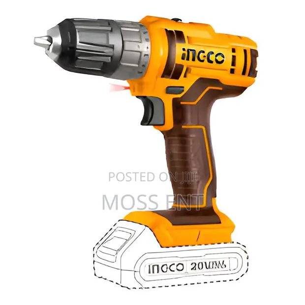 Excellent Ingco Drill 20v 45nm + Battery - Cdli200518 · Photo 1