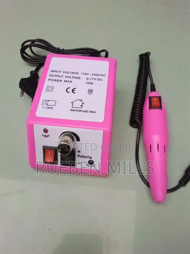 Cadrim Manicure And Pedicure Nail Drill File Set Kit · Photo 1