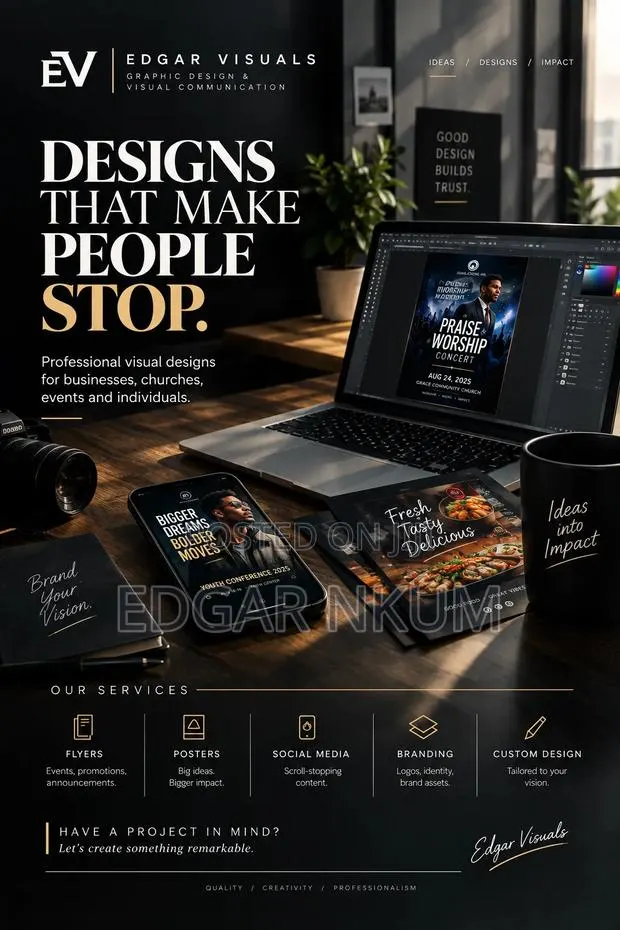 Professional Flyer Graphic Design Services · Photo 1