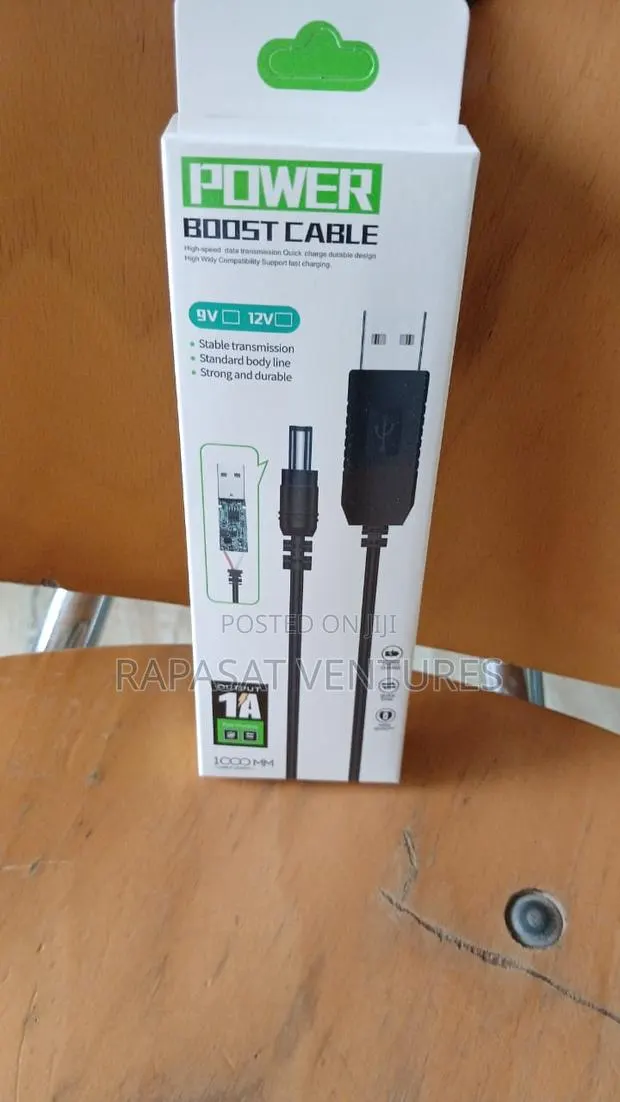 USB Power Boost Cable 9v / 12v · Photo 1