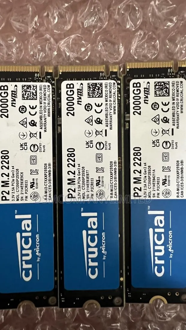 M.2 2tb Crucial by Micron SSD · Photo 1