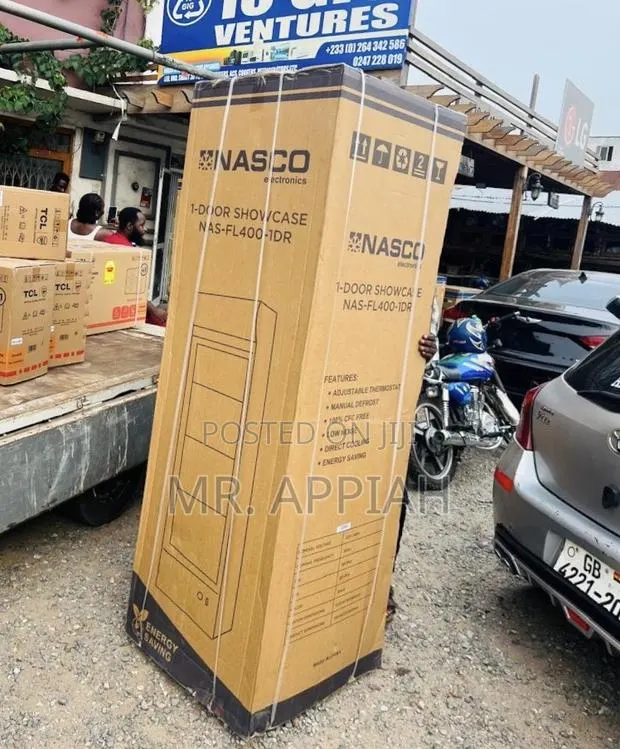 Sleek Nasco Nas-Fl400-1dr-1 358liters 1 Door Display Fridge · Photo 1
