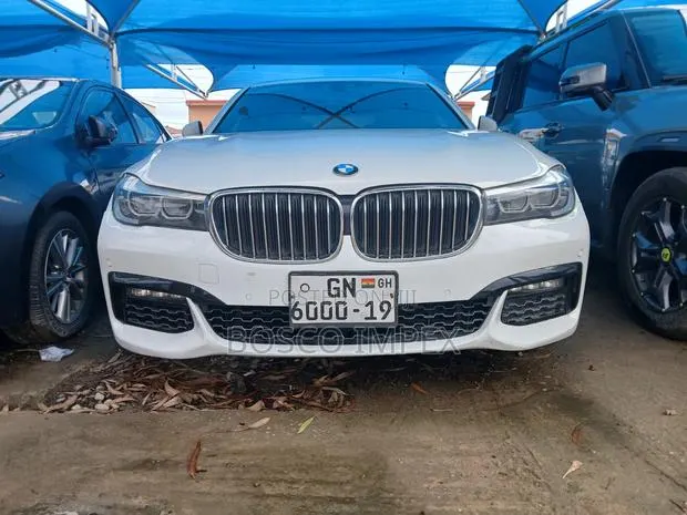 BMW 740 2019 White · Photo 1