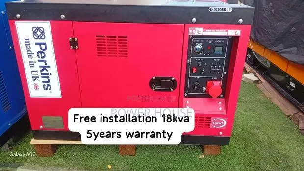 Trusted Power Solution– Perkins 18kva Diesel Generator Available Today · Photo 1