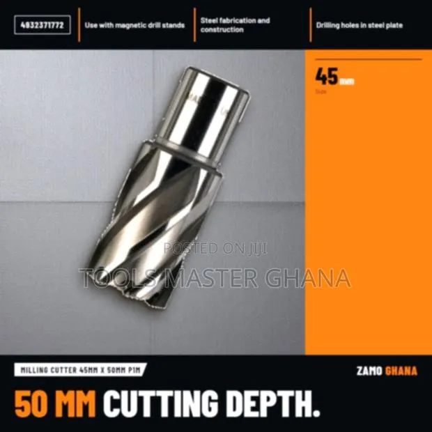 Milling Cutter 45Mm X 50Mm P1M - · Photo 1