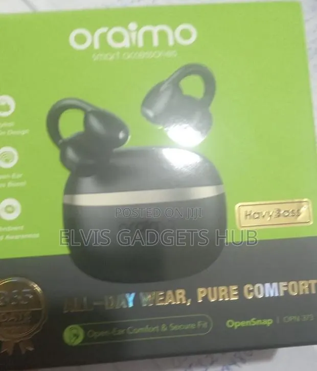 Oraimo Opensnap Clip-on True Wireless Headphones · Photo 1