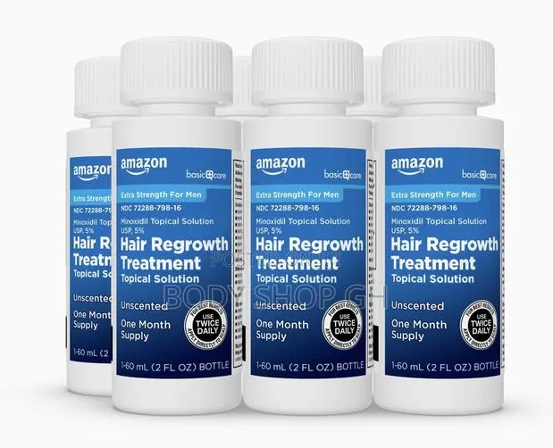 Amazon Minoxidil 5% Solution for Hair, Beard and Hairline - Kirkland · Photo 1