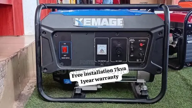 Kemage 7kva Petrol Generator – Powerful Backup 7kva · Photo 1