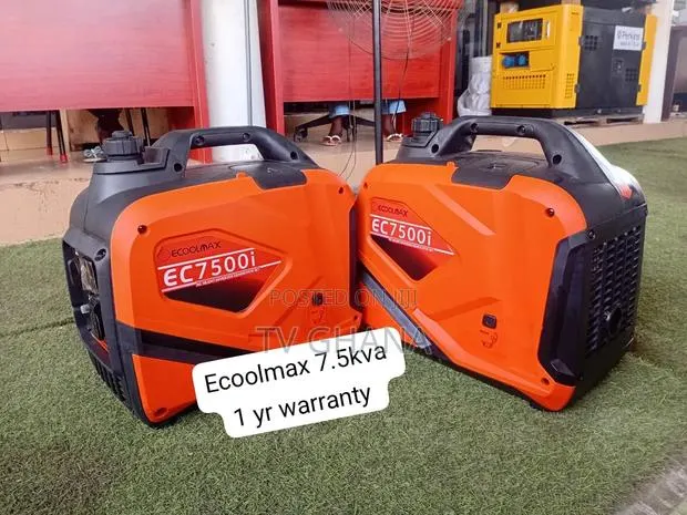 Brand New Ecoolmax 7.5kVA Inverter Genset – Reliable Power Supply 7.5 · Photo 1