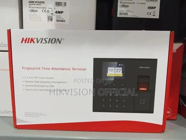 Ds-K1a8503mf Fingerprint Time Attendance Termina · Photo 1