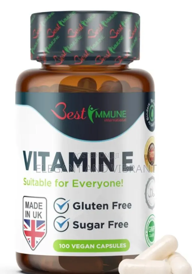 Improved Formula Vitamin E 500iu 100 Vegan Capsules · Photo 1