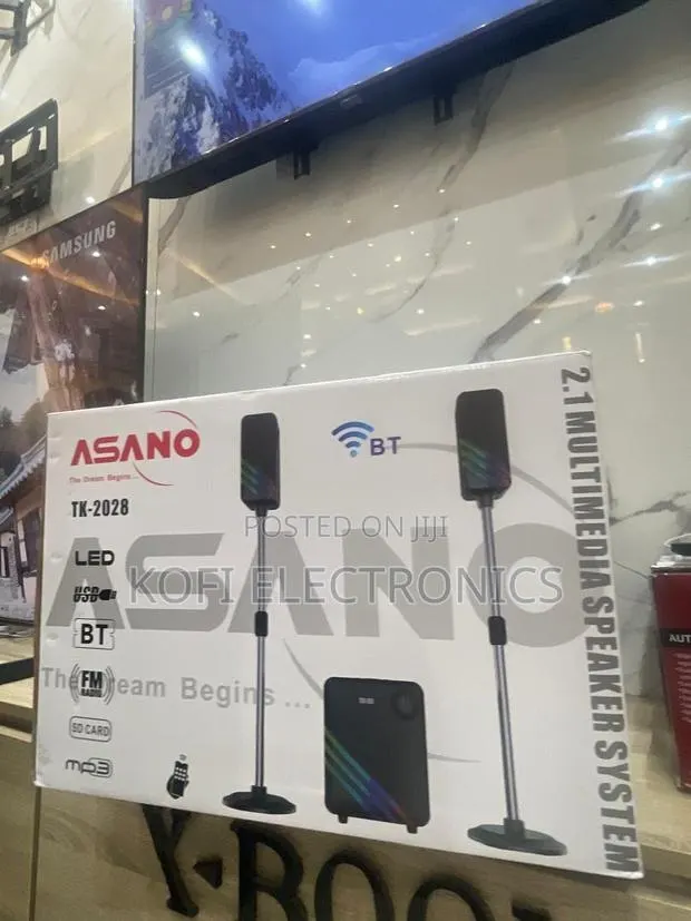 Sleek Dual-Tower Asano Bluetooth Speaker Set · Photo 1