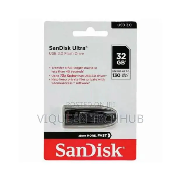 Durable Sandisk 32gb Pendrive · Photo 1