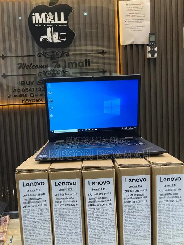 New Laptop Lenovo ThinkPad x13 Yoga 16GB Intel Core i5 SSD 256GB Β· Photo 5