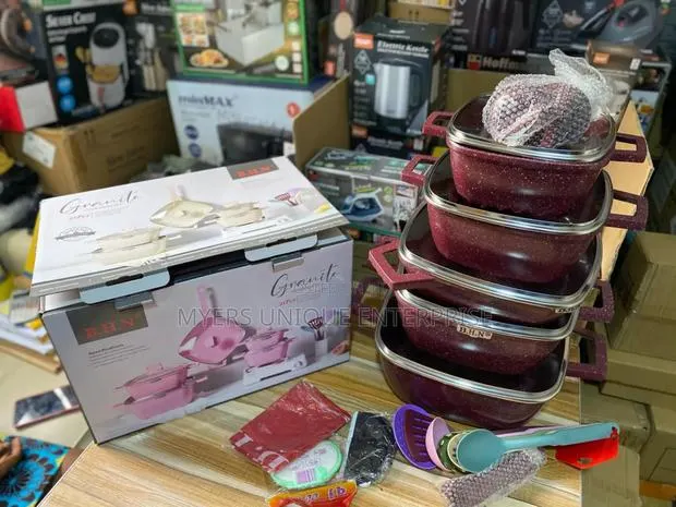 Multifunctional 21Pieces B.H.N Granite Cookware Set. · Photo 1
