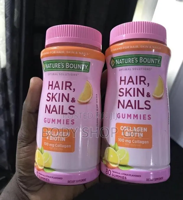 Biotin + Collagen Hair , Skin Nails Supplements · Photo 1