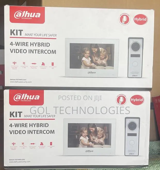 Dahua 4-Wire Hybrid Video Intercom Remote Intercom With Mobile App · Photo 1