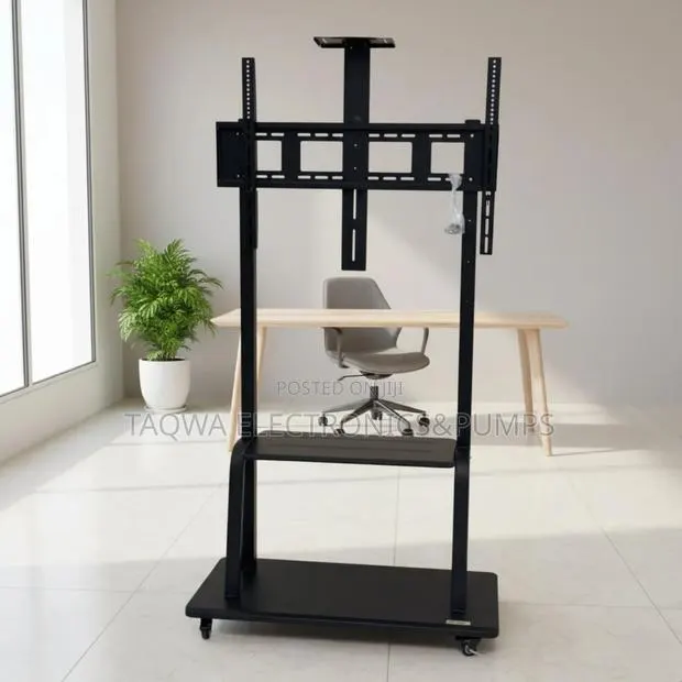 Perfect for 60 to 100 Inches Heavy Mobile Tv Stand · Photo 1