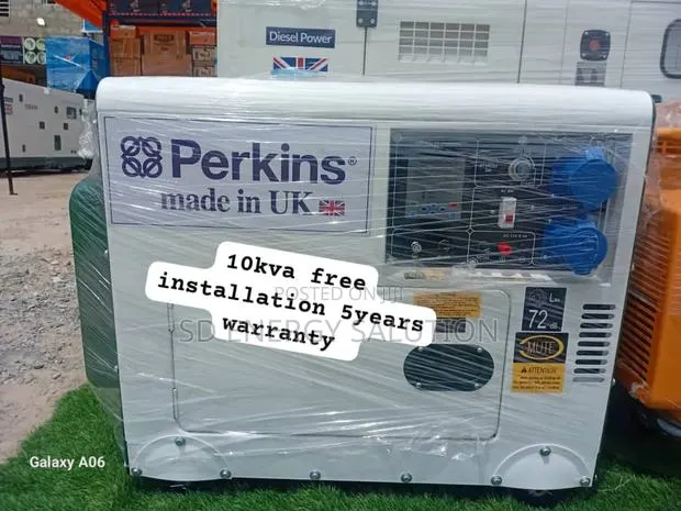 Hypervolt Perkins 10kva Diesel 13000watts Diesel Generator · Photo 1