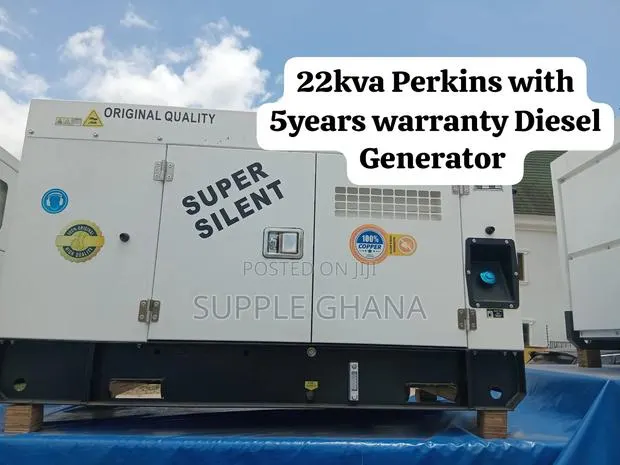 Original Perkins Diesel Generator – Super Silent & Fuel Efficient · Photo 1
