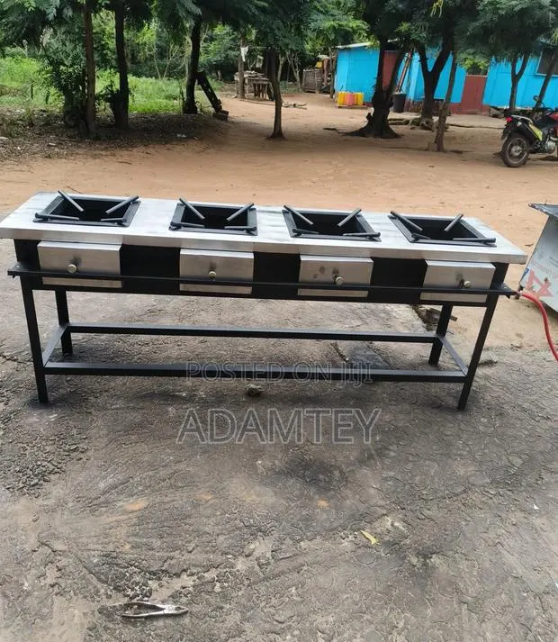 4 in 1 Stainless Top Stove · Photo 1