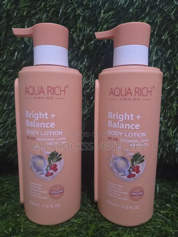 Aqua Rich Bright + Balance Body Lotion. 500ml. · Photo 1