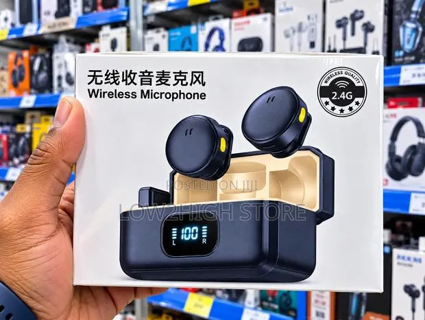 Q8 Dual Wireless Lavalier Microphone Set · Photo 1