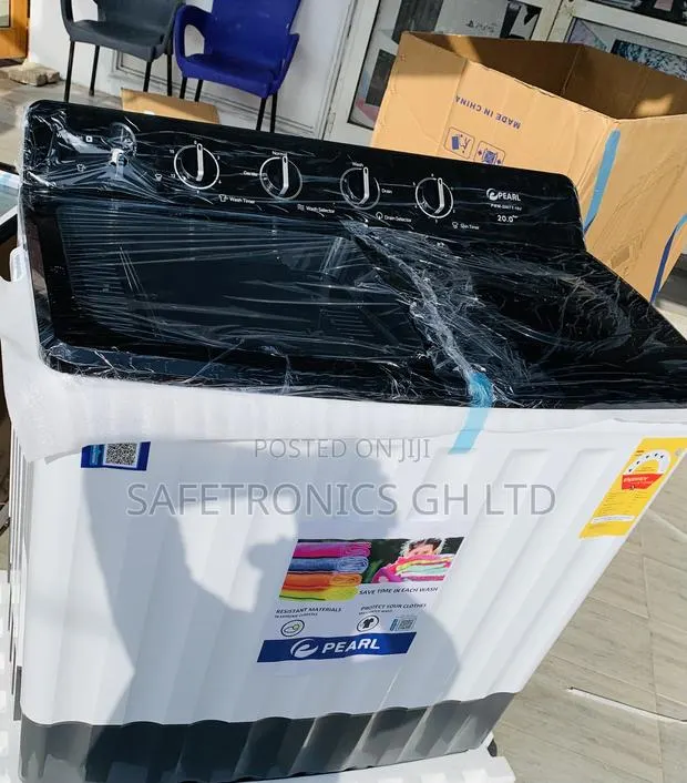 Design White Fresh-Spin 20kg TopLoad Pearl WashingMachine · Photo 1