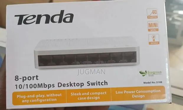 Tenda 8-Port Desktop Switch · Photo 1