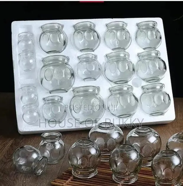 Acupuncture Hijamah Glass Fire Cups(24pcs) · Photo 1