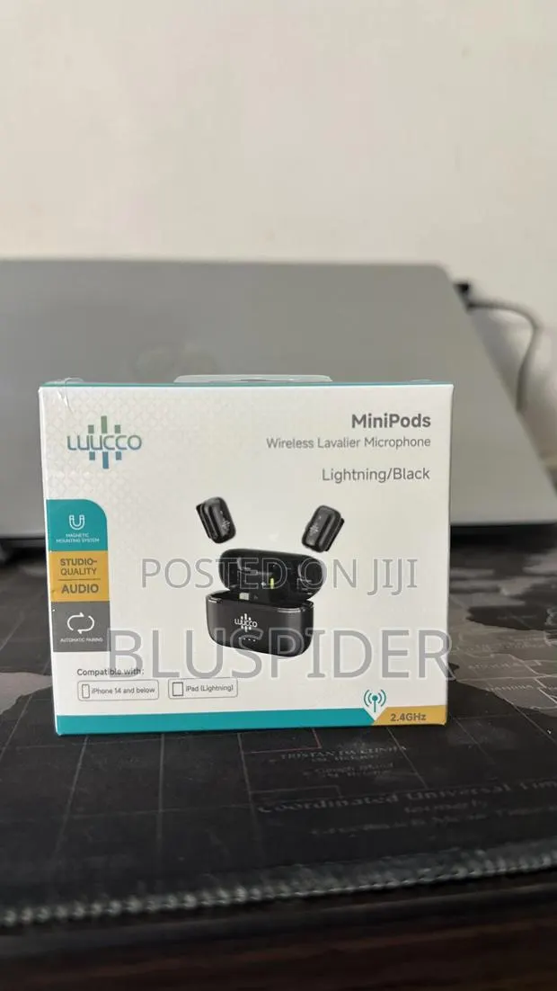 Luucco Minipods Wireless Lavalier Microphone (Lightning for Iphones) · Photo 1