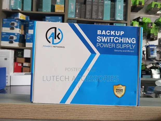 Ak 8port Backup Switch With Power Supply · Photo 1