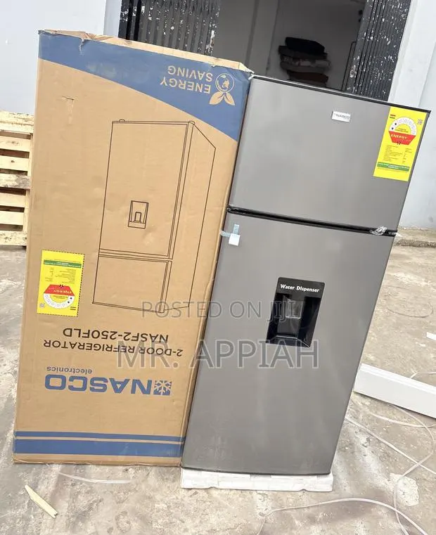 Super Cooling Nasco 210 Fridge With Water Dispenser(Nasf2-250fld) · Photo 1