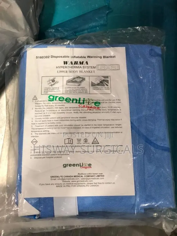 Disposable Inflatable Warming Blanket · Photo 1