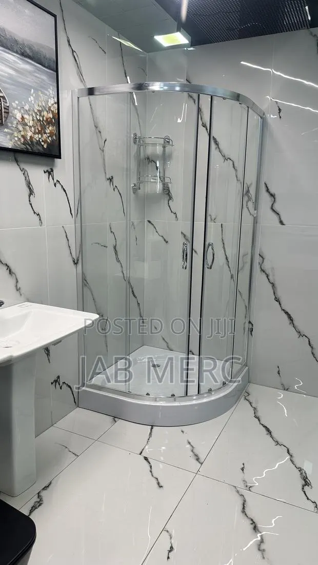 Discount Price Bathroom Shower Cubicle Cabin Glass Door With Base