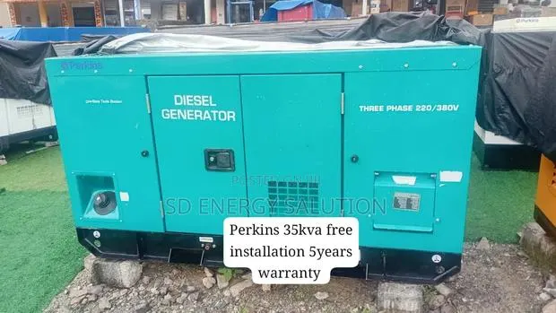 Perkins 35kVA Diesel Generator – Industrial Power Solution · Photo 1
