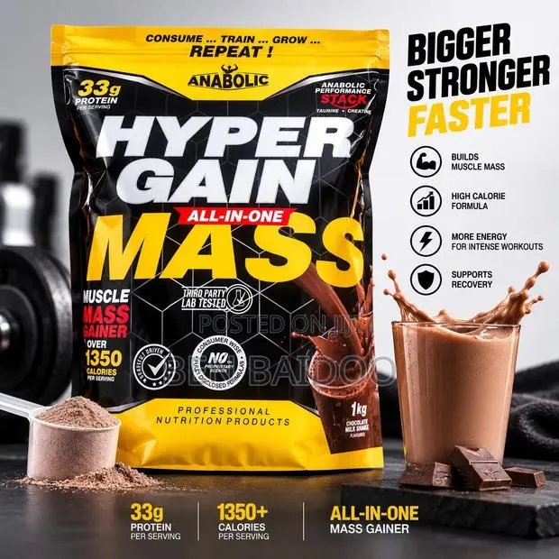 Hyper Gain Supplement (Build Stronger) · Photo 1